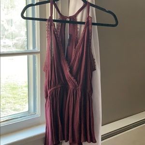 Maroon Tank